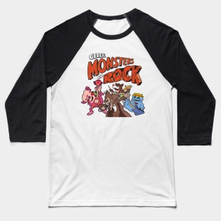 Cereal Monsters of Rock Baseball T-Shirt